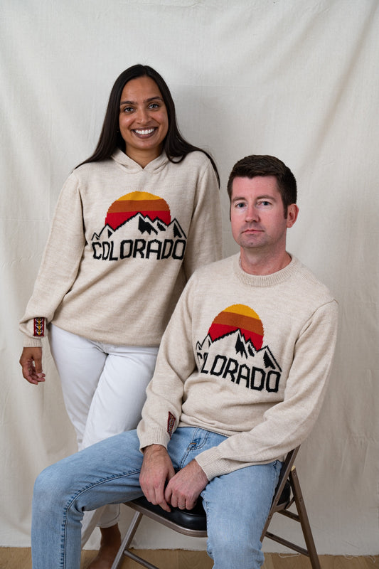 Colorado Sunset Alpaca Sweater