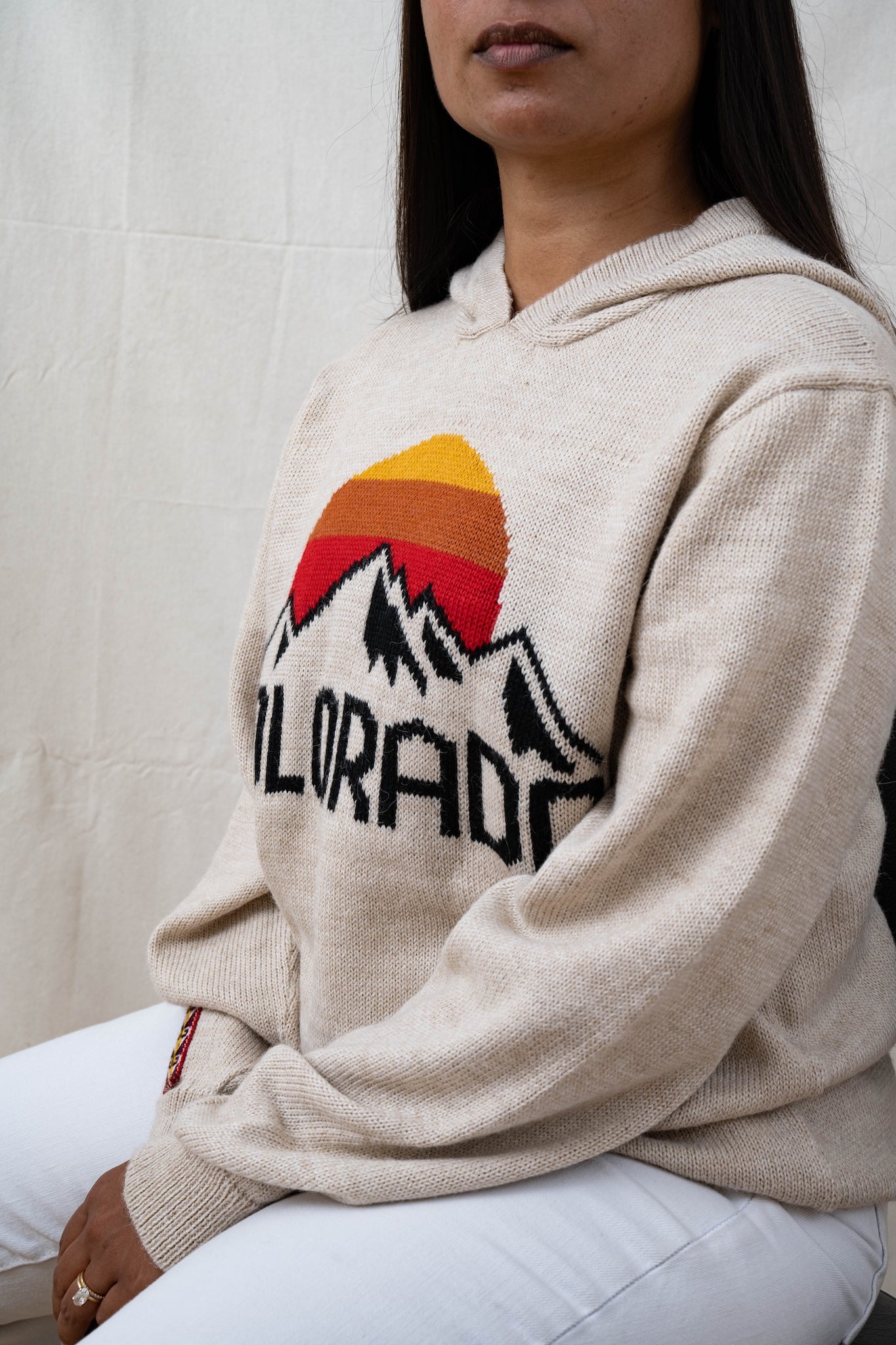 Colorado Sunset Alpaca Sweater