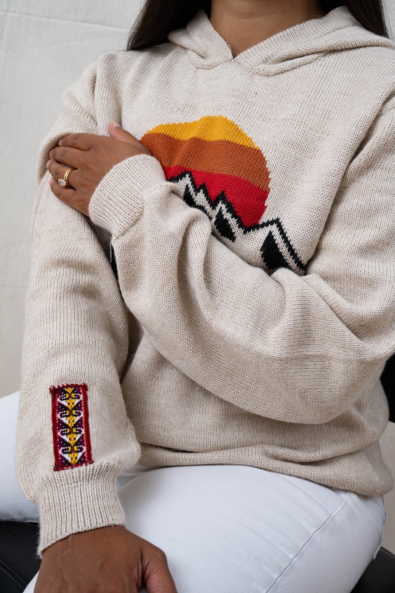 Colorado Sunset Alpaca Sweater