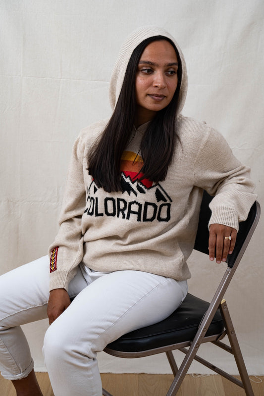 Colorado Sunset Alpaca Sweater