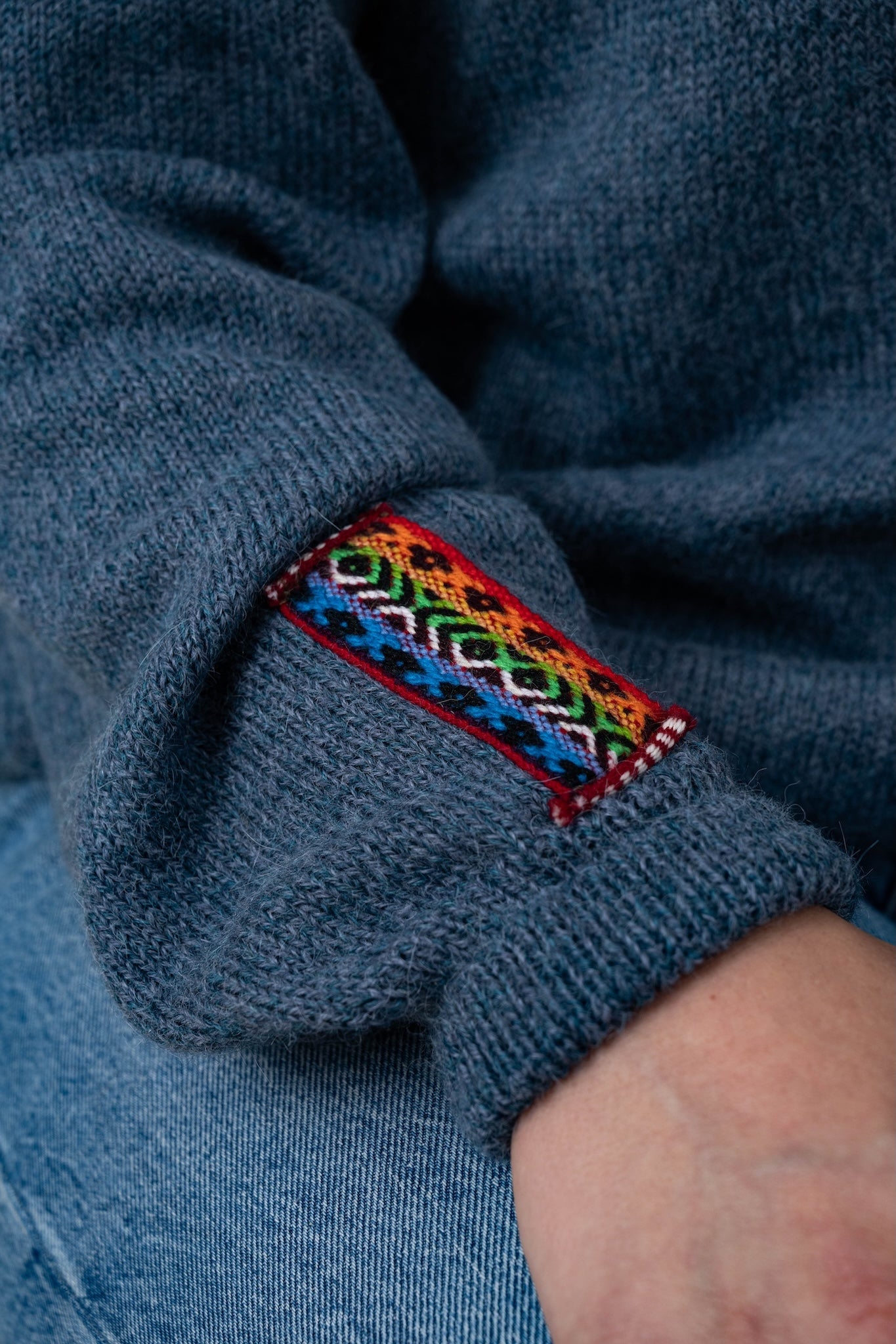 Colorado Flag Alpaca Sweater